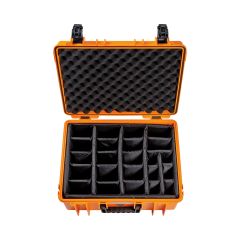 BW Outdoor Case Type 6000 with divider system RPD Orange 
