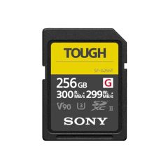 Sony SDXC TOUGH 256GB G-Series 300/299MB/S UHS-II Hukommelseskort