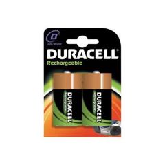 Duracell D-Batterier Genopladelige 2 stk