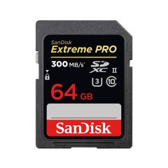 SanDisk SDXC Extreme Pro 64GB 300MB/s UHS-II