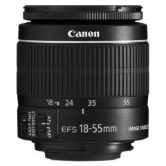 [BRUGT] Canon EF-S 18-55mm F/3.5-5.6 IS STM [Stand: 2]