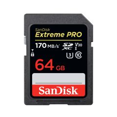 SanDisk SDXC Extreme Pro 64GB 200MB/s UHS-I