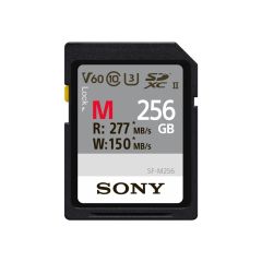 Sony SDXC 256GB M-Series 277/150MB/S UHS-II Hukommelseskort