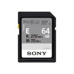Sony SDXC 64GB E-Series 270/70MB/S UHS-II Hukommelseskort