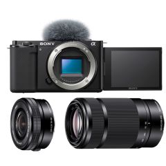 Sony ZV-E10 + Sony 16-50mm + Sony 55-210mm